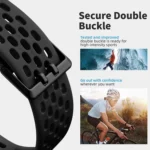 xDfind Hole Style Breathable Silicone Watch Band - Image 7