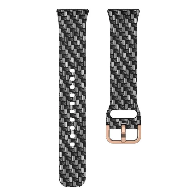 EDA008476701A_3.webp xDfind Gold Buckle Printed Silicone Watch Band - Image 9