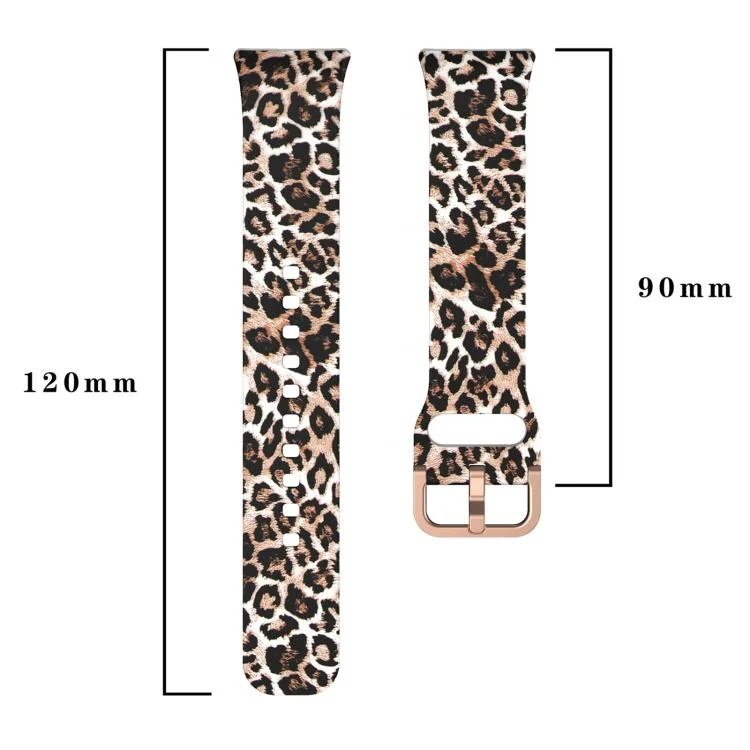 EDA0084767_B3.webp xDfind Gold Buckle Printed Silicone Watch Band - Image 4