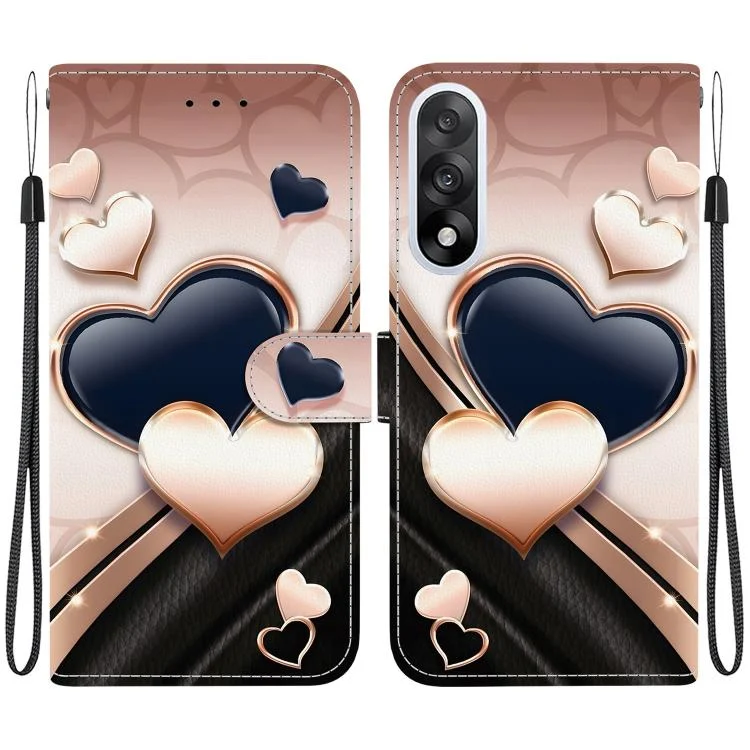 Crystal Texture Colored Drawing Leather Phone Case, For OnePlus Ace 5 Ultra / Nord 5, For OnePlus Ace 5 Racing / Nord CE5
