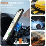 kalebol Metal 360 Degree Rotation Holder MagSafe Phone Case, For iPhone 14 Plus, For iPhone 14, For iPhone 14 Pro - Image 3