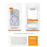 kalebol Honeycomb Cooling MagSafe Holder Phone Case, For iPhone 16 Pro, For iPhone 16 Plus, For iPhone 16 - Image 2