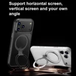 Gear-Style Stress Relief 360 Rotation Holder MagSafe Phone Case, For iPhone 14, For iPhone 14 Pro, For iPhone 14 Pro Max, For iPhone 13 Pro Max, For iPhone 13 Pro, For iPhone 13 - Image 2
