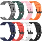 xDfind Silicone Black Buckle Watch Band - Image 3