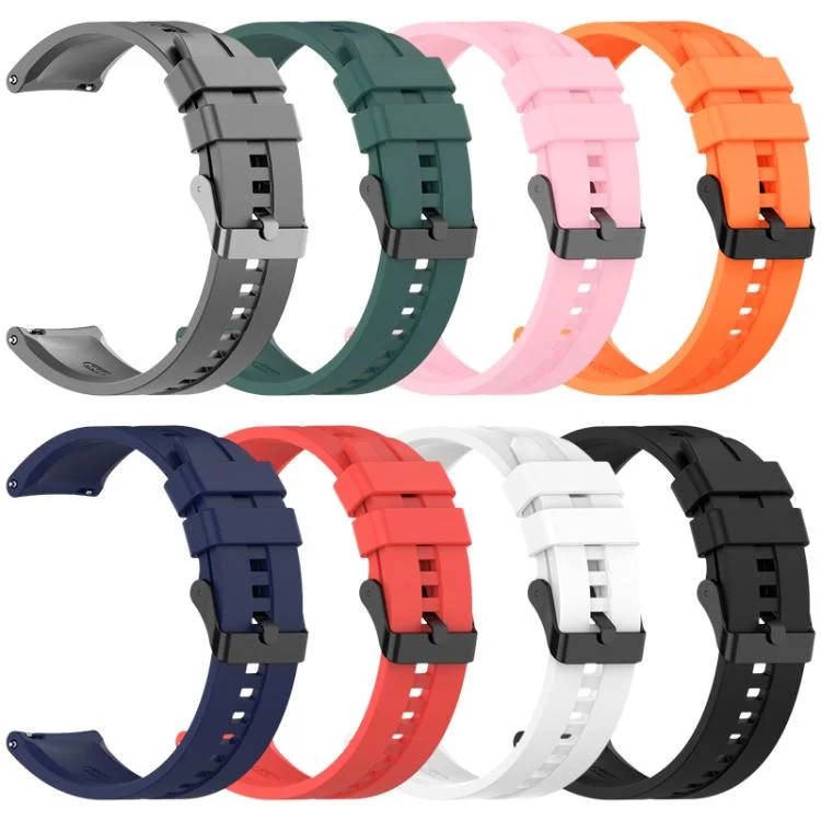 EDA0084827_B2.webp xDfind Silicone Black Buckle Watch Band - Image 3