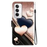 Crystal Texture Colored Drawing Leather Phone Case, For OPPO Reno12 Global, For OPPO A60 4G - Image 3