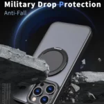 kalebol 360-degree Rotating MagSafe Magnetic Holder Phone Case, For iPhone 15 Pro Max, For iPhone 15 Pro - Image 4