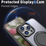 kalebol 360-degree Rotating MagSafe Magnetic Holder Phone Case, For iPhone 15 Pro Max, For iPhone 15 Pro - Image 6