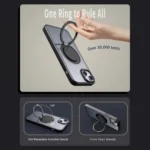 kalebol 360-degree Rotating MagSafe Magnetic Holder Phone Case, For iPhone 15, For iPhone 14 - Image 5