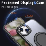 kalebol 360-degree Rotating MagSafe Magnetic Holder Phone Case, For iPhone 15, For iPhone 14 - Image 6