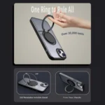 kalebol 360-degree Rotating MagSafe Magnetic Holder Phone Case, For iPhone 13 - Image 5