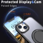 kalebol 360-degree Rotating MagSafe Magnetic Holder Phone Case, For iPhone 13 - Image 6