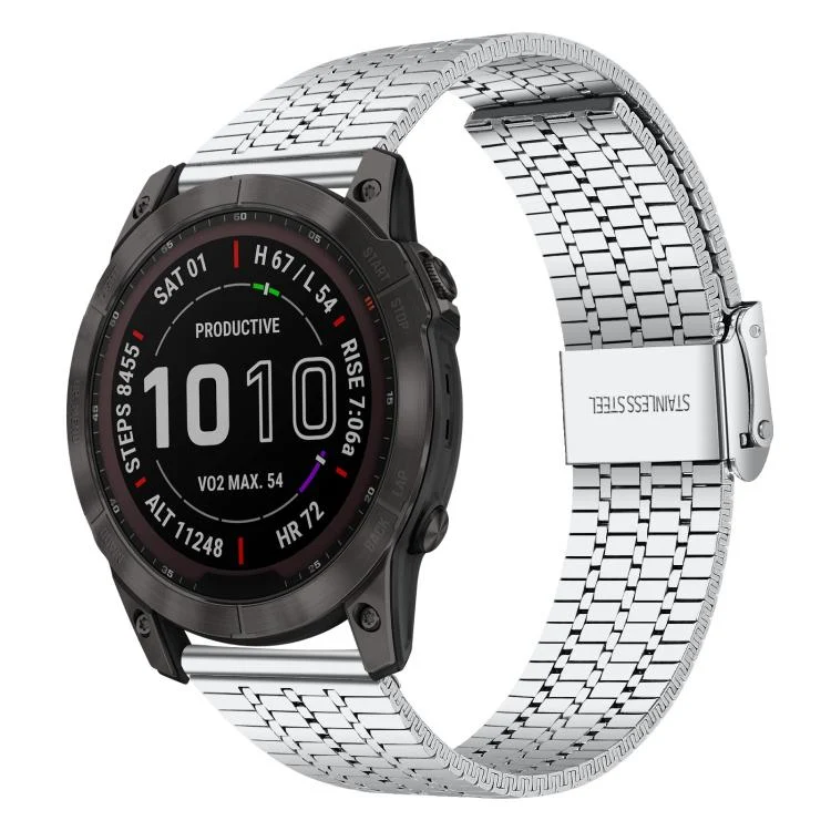 xDfind Seven Beads Buckle Stainless Steel Watch Band