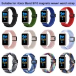 xDfind Magnetic Buckle Nylon Braid Watch Band - Image 3