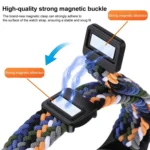 xDfind Nylon Braided Loop Magnetic Buckle Watch Band - Image 5