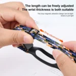 xDfind Watch Cover Integrated Braided Loop Magnetic Buckle Watch Band - Image 6