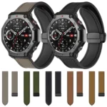 xDfind Crazy Horse Pattern Silicone Skin Magnetic Buckle Watch Band - Image 2