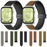 xDfind Crazy Horse Pattern Silicone Skin Magnetic Buckle Watch Band - Image 2