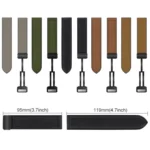 xDfind Crazy Horse Pattern Silicone Skin Magnetic Buckle Watch Band - Image 3