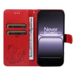 Cat and Bee Embossed Flip Leather Phone Case, For OnePlus ACE 5 Ultra, For OnePlus Nord CE5 - Image 4