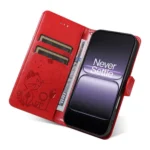 Cat and Bee Embossed Flip Leather Phone Case, For OnePlus ACE 5 Ultra, For OnePlus Nord CE5 - Image 5