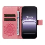 Embossed Sunflower Pattern Flip Leather Phone Case, For OnePlus ACE 5 Ultra, For OnePlus Nord CE5 - Image 4