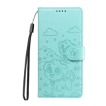 Embossed Heart Dog RFID Blocking Wallet Leather Phone Case, For OPPO Reno11 5G Global, For OPPO Reno11 Pro Global, For OPPO A38 4G Global / A18 4G, For OPPO A58 4G - Image 2