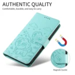 Embossed Heart Dog RFID Blocking Wallet Leather Phone Case, For OPPO Reno11 5G Global, For OPPO Reno11 Pro Global, For OPPO A38 4G Global / A18 4G, For OPPO A58 4G - Image 3