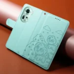 Embossed Heart Dog RFID Blocking Wallet Leather Phone Case, For OPPO Reno11 5G Global, For OPPO Reno11 Pro Global, For OPPO A38 4G Global / A18 4G, For OPPO A58 4G - Image 8