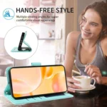 Embossed Heart Dog RFID Blocking Wallet Leather Phone Case, For OnePlus Ace 5 Ultra / Nord 5 5G, For OnePlus Ace 5 Racing / Nord CE5 5G, For OnePlus 13R / Ace 5 / 5 Pro - Image 7