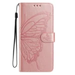 Butterfly Flutter Pattern Embossed Leather Phone Case, For Xiaomi 15T Pro 5G, For Xiaomi 15T 5G - Image 2