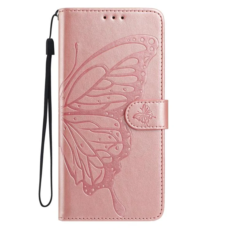 EDA008494402A_1.webp Butterfly Flutter Pattern Embossed Leather Phone Case, For Xiaomi 15T Pro 5G, For Xiaomi 15T 5G - Image 2