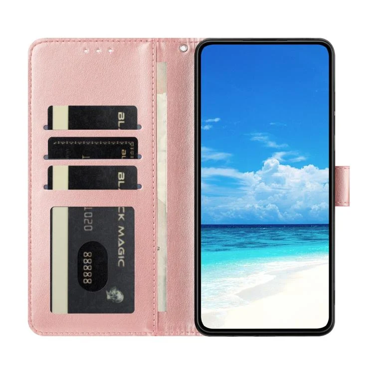 EDA008494402A_4.webp Butterfly Flutter Pattern Embossed Leather Phone Case, For Xiaomi 15T Pro 5G, For Xiaomi 15T 5G - Image 5