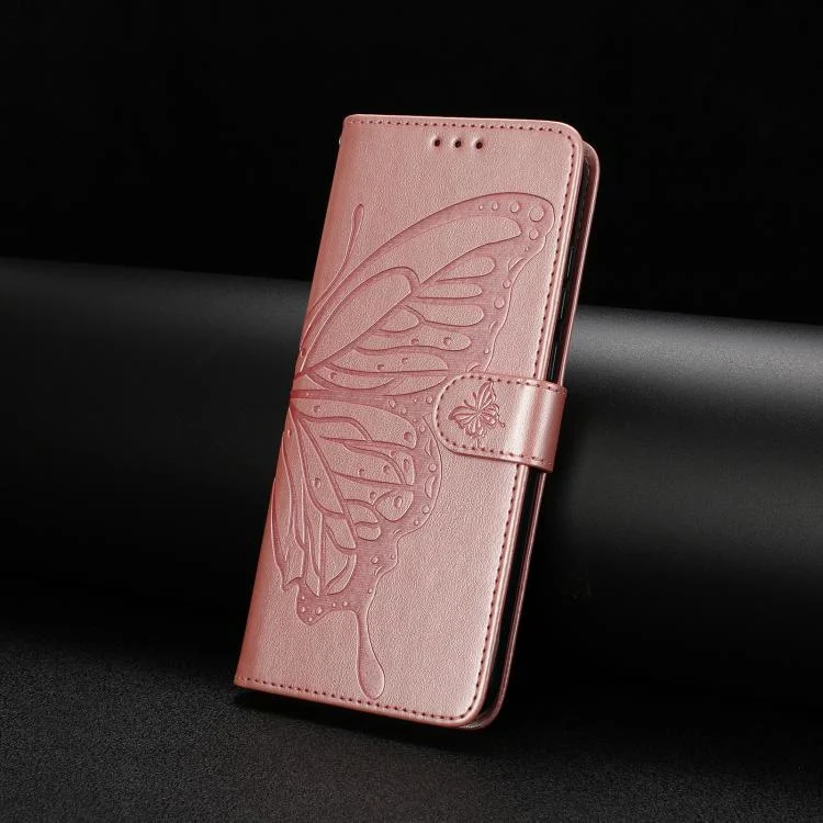 EDA008494402A_5.webp Butterfly Flutter Pattern Embossed Leather Phone Case, For Xiaomi 15T Pro 5G, For Xiaomi 15T 5G - Image 6