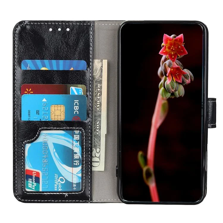 EDA008494902A_3.webp Retro Crazy Horse Texture Leather Phone Case, For Redmi 15C 4G 171.5mm / Poco C85 4G, For Redmi 15C 4G EU / 15C 5G 173.1mm, For Redmi A5 4G 173.3mm, For Redmi A5 4G 171.7mm / Poco C71 - Image 4