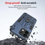 Double-Ring Holder PC Hybrid TPU Phone Case, For OPPO K13 / K12s, For OPPO Reno14 Pro 5G, For OPPO Reno14 5G - Image 7