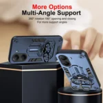 Double-Ring Holder PC Hybrid TPU Phone Case, For Xiaomi Poco X7 Pro - Image 4