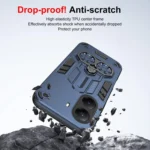 Double-Ring Holder PC Hybrid TPU Phone Case, For Xiaomi Poco X7 Pro - Image 7