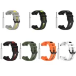 xDfind Two-color Black Buckle Silicone Watch Band - Image 3