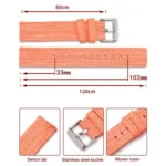 xDfind Nylon Canvas Watch Band - Image 4