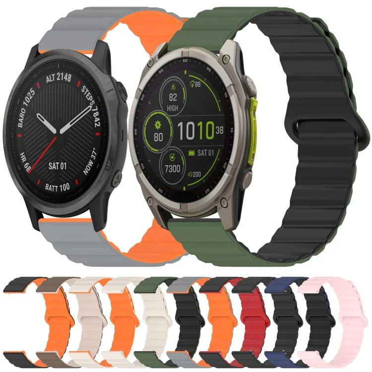 EDA0085074_B1.webp xDfind Loop Magnetic Glossy Silicone Watch Band - Image 2