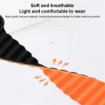 xDfind Loop Magnetic Glossy Silicone Watch Band - Image 7