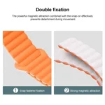 xDfind Loop Magnetic Glossy Silicone Watch Band - Image 8
