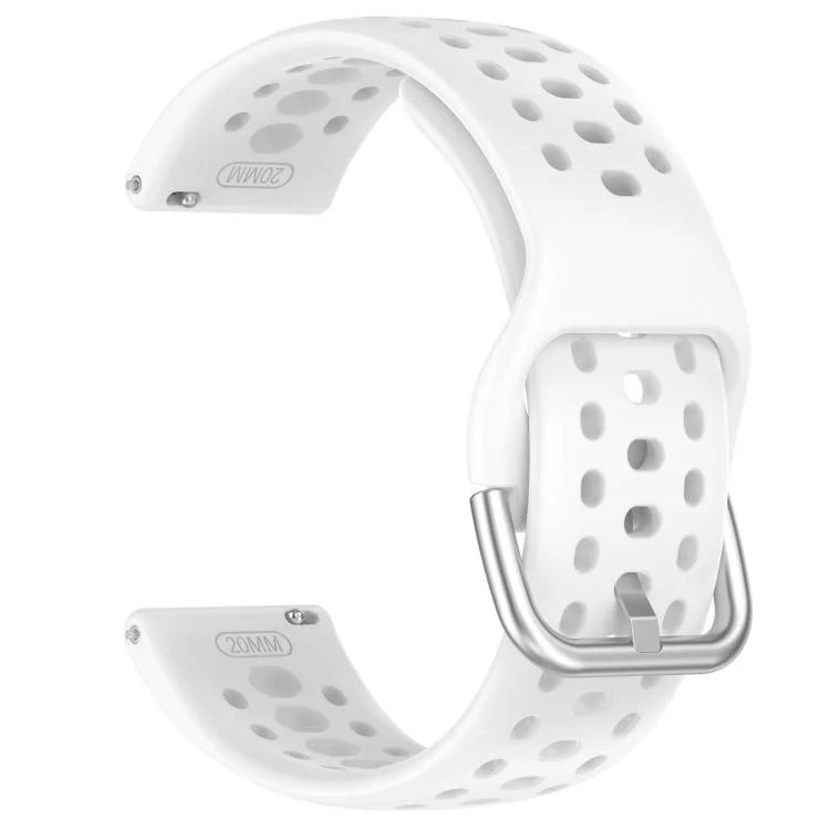 EDA008507901A_1.webp xDfind Silver Buckle Silicone Sport Watch Band - Image 7
