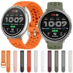 xDfind Silver Buckle Silicone Sport Watch Band - Image 2