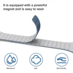 xDfind Contrasting Colors Magnetic Silicone Watch Band, For Apple Watch 42 / 44 / 45 / 46 / 49mm, For Apple Watch 38 / 40 / 41 / S10 42mm - Image 7