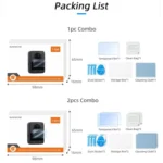 Sunnylife Screen Protector Tempered Glass Protective Film For DJI Osmo 360 - Image 8