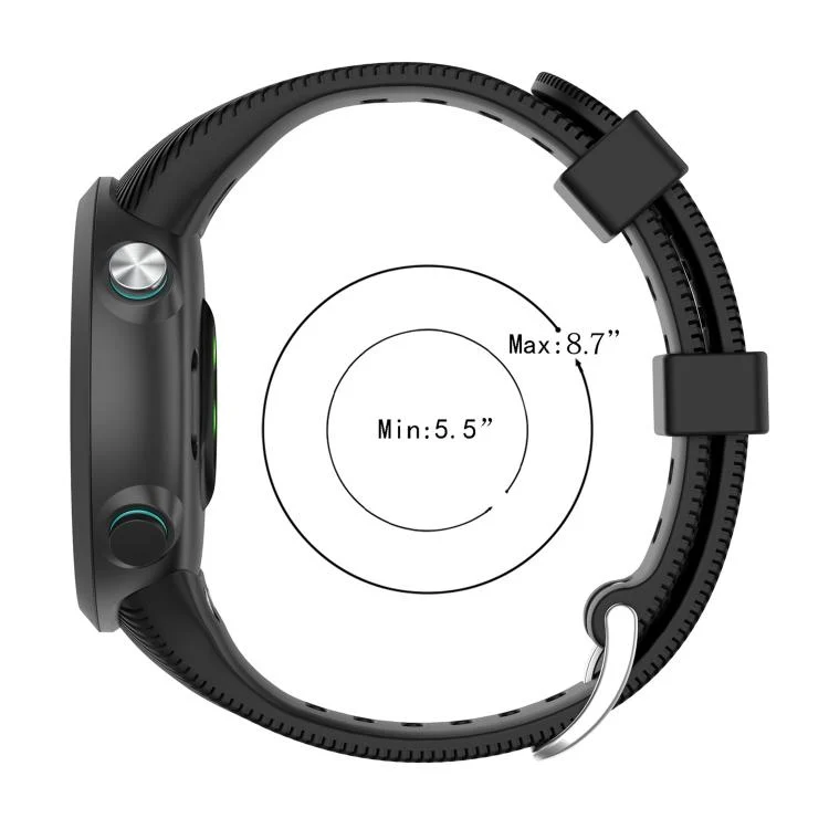 EDA0085162_B4.webp xDfind Twill Solid Color Silicone Watch Band - Image 5