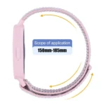 xDfind Watch Frame Integrated Nylon Hook and Loop Fastener Watch Band - Image 4