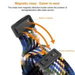 xDfind Magnetic Buckle Loop Woven Watch Band - Image 6